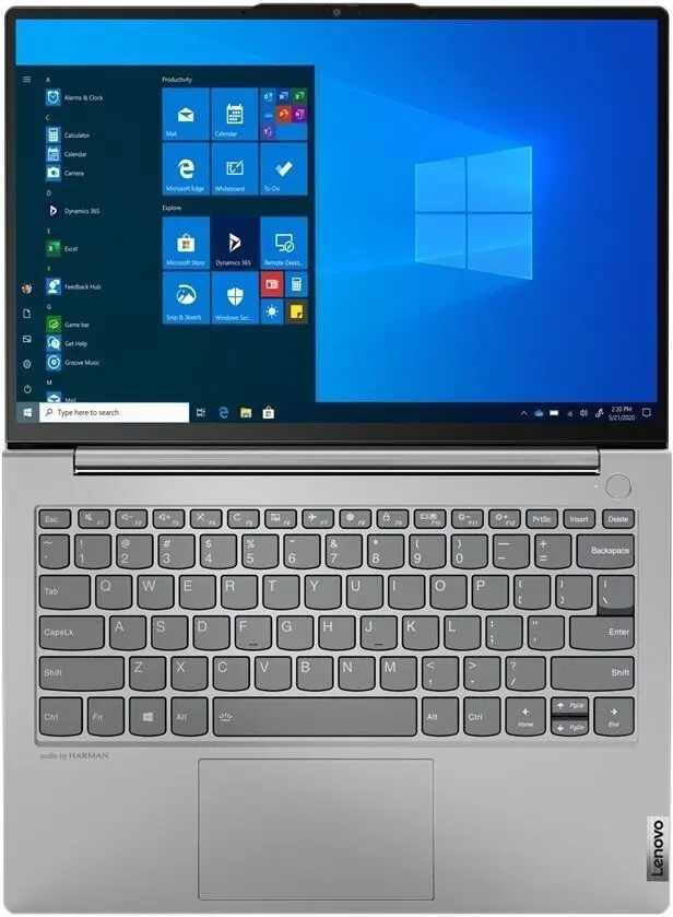 Laptop Lenovo ThinkBook 13s G2 ITL (13.3"/WQXGA/Core i7-1165G7/16GB/1TB/Intel Iris Xe Graphics/Win 10), gri
