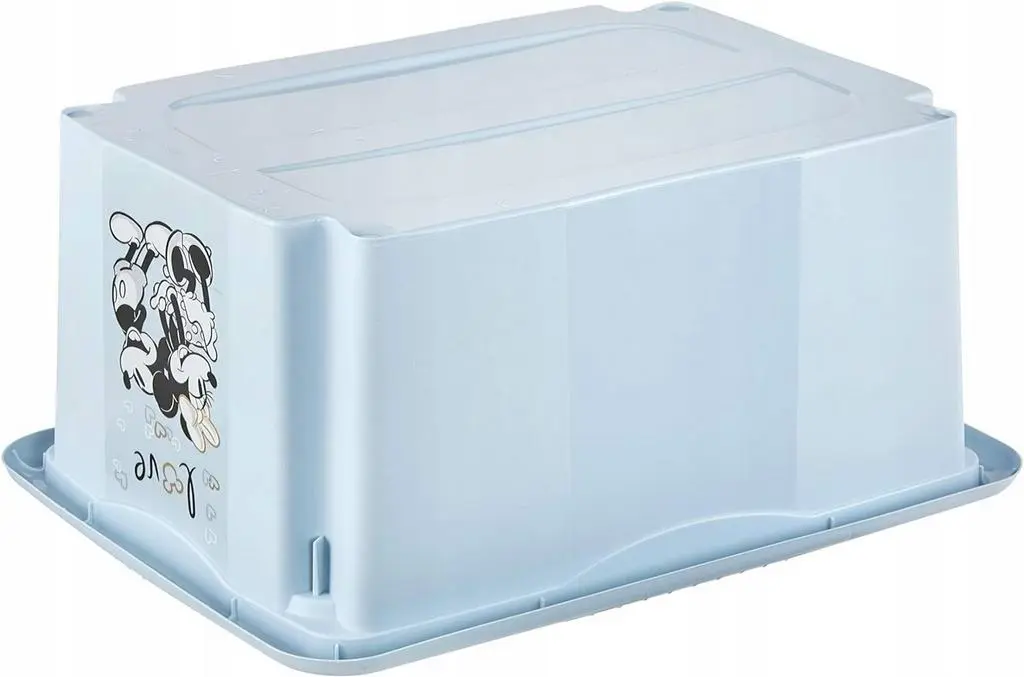 Container pentru jucării Keeeper Mickey Mouse 15L, albastru deschis