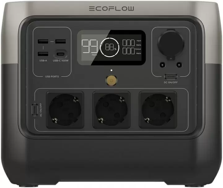 Источник бесперебойного питания EcoFlow ZMR620-B-EU