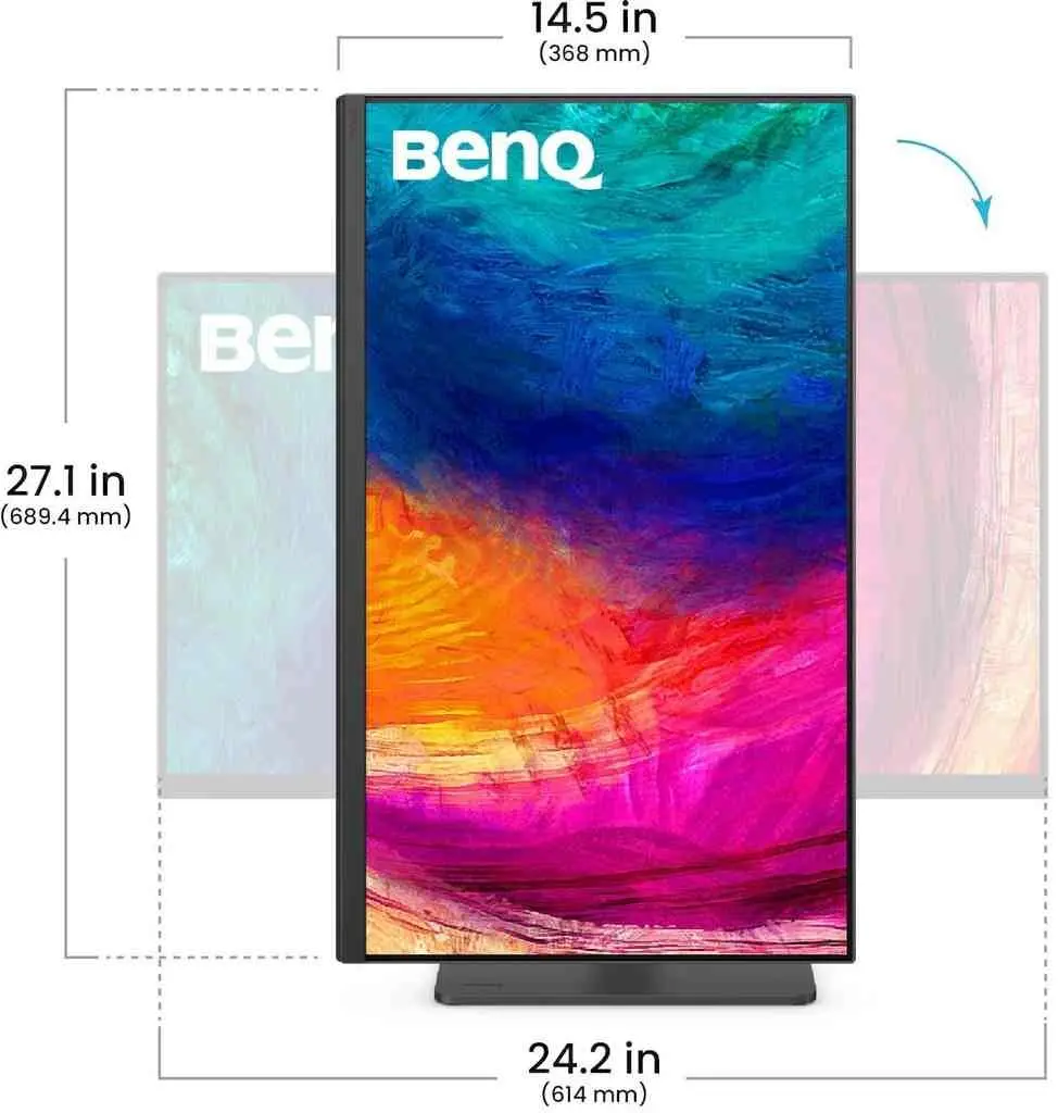 Monitor Benq PD2706QN, negru