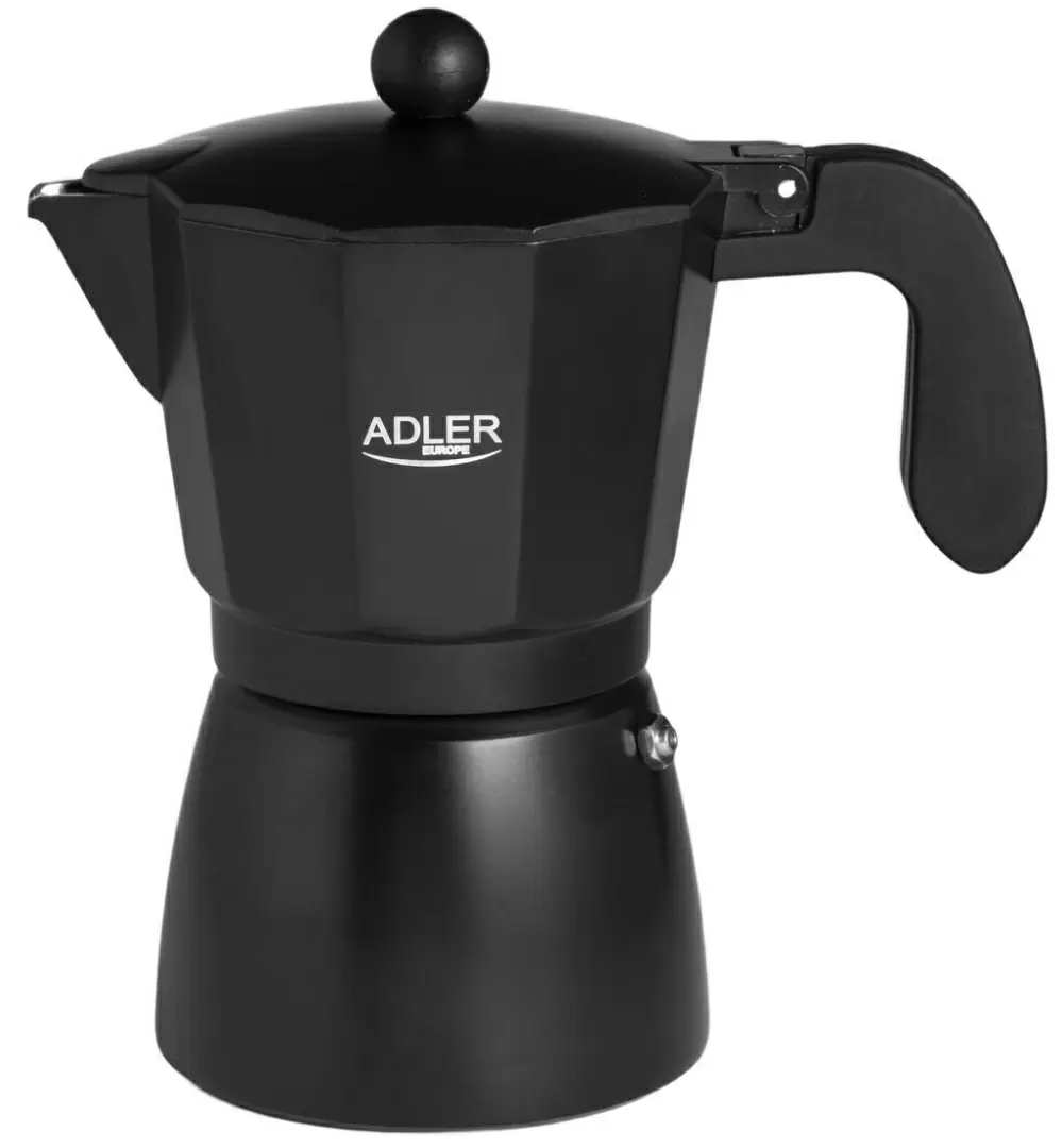 Cafetieră gheizer Adler AD-4421, negru