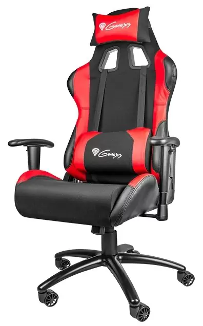 Компьютерное кресло Genesis Nitro 550, черный/красный