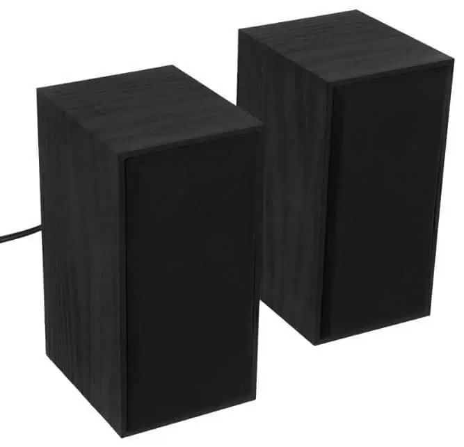 Компьютерные колонки Tellur Wooden Basic, черный