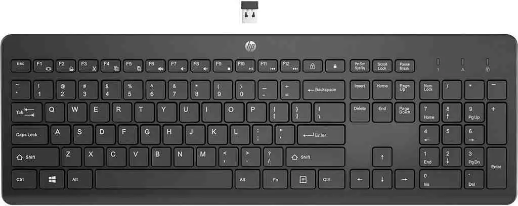 Tastatură HP 230, negru