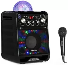 Sistem de karaoke Auna Rockstar LED, negru