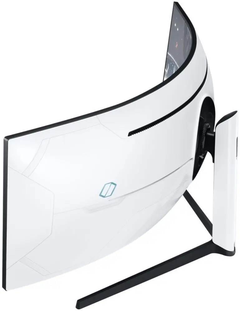Monitor Samsung C49G95TSS, negru/alb
