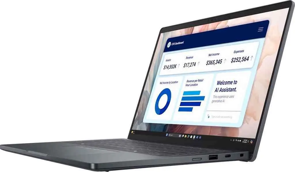 Laptop Dell Pro 14 Premium PA14250 (14.0"/FHD+/Core Ultra 7 266V/16GB/1TB/Intel Arc/Win 11), gri