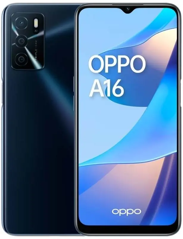 Смартфон Oppo A16 3GB/32GB, черный