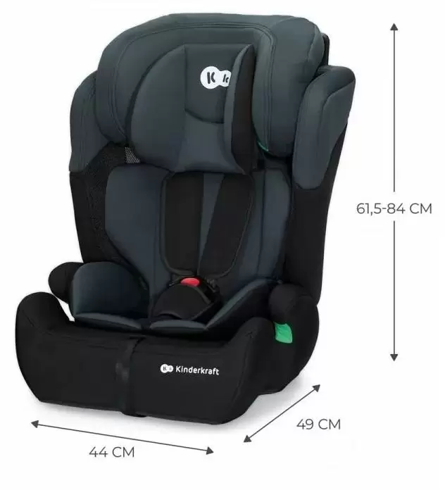 Scaun auto Kinderkraft Comfort Up 2 i-Size, verde