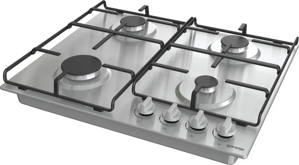 Plită incorporabilă cu gaz Gorenje G 640 EX, inox pe tehnoparc.md Plită incorporabilă cu gaz Gorenje G 640 EX, inox
