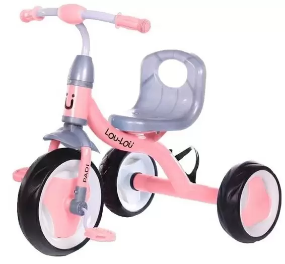 Детский велосипед Lou-Lou Padi, розовый