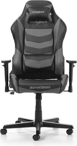 Компьютерное кресло DXRacer Drifting GC-D166-NG-M3, черный/серый