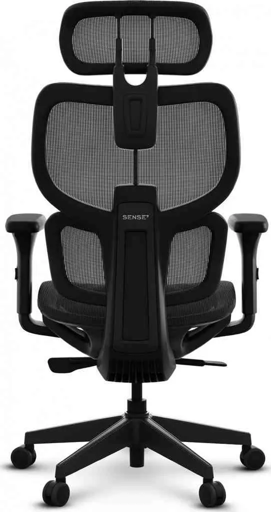 Scaun de birou SENSE7 Nobu, negru