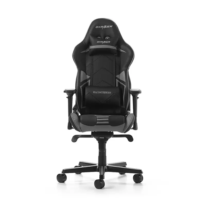 Компьютерное кресло DXRacer GC-R131-NG, черный/серый