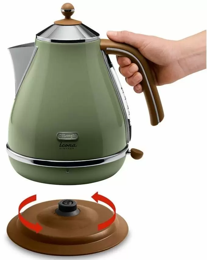 Fierbător de apă DeLonghi KBOV 2001.GR, verde