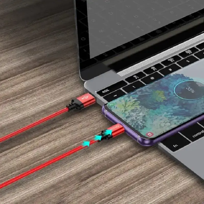 USB Кабель Jokade JA001 USB to Micro USB 1m, красный