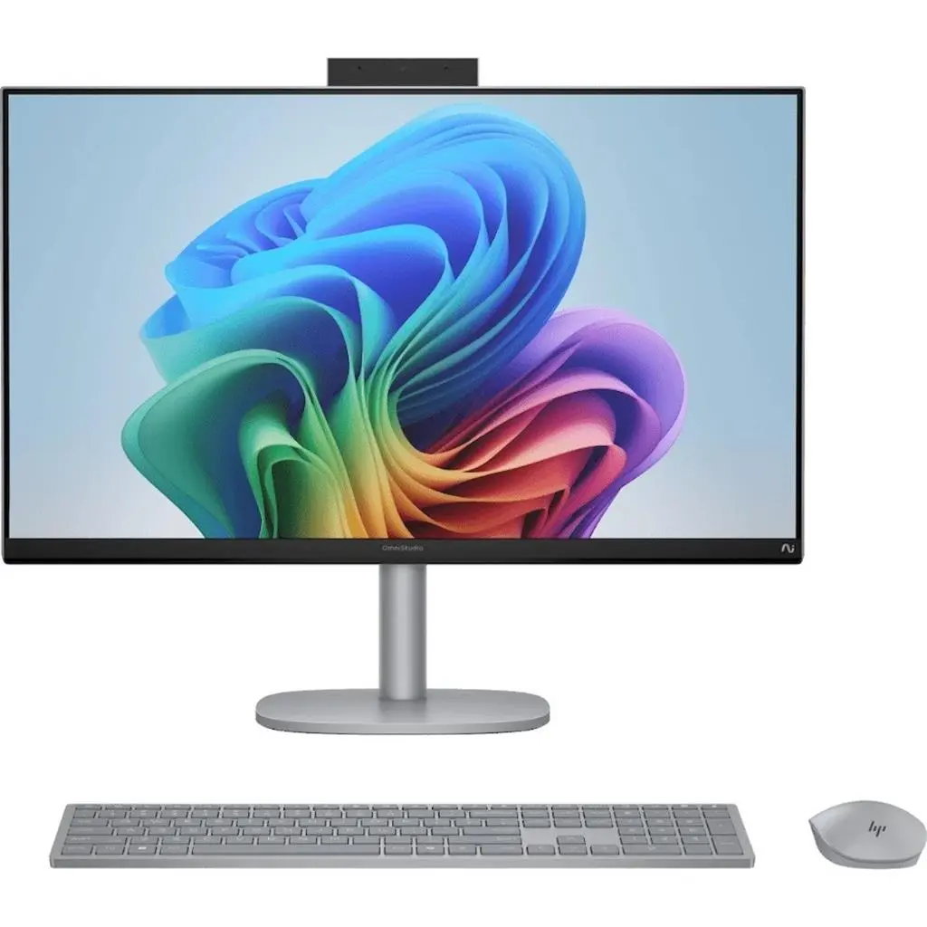 All-in-One HP Hp OmniStudio X NG AI 27 Silver CJ2F2EA, argintiu pe tehnoparc.md All-in-One HP Hp OmniStudio X NG AI 27 Silver CJ2F2EA, argintiu