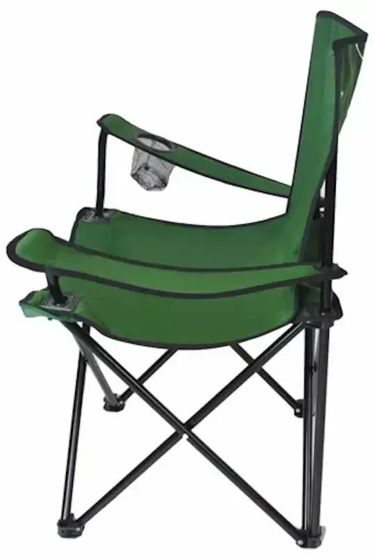 Scaun pliant pentru camping Trizand K23676, verde