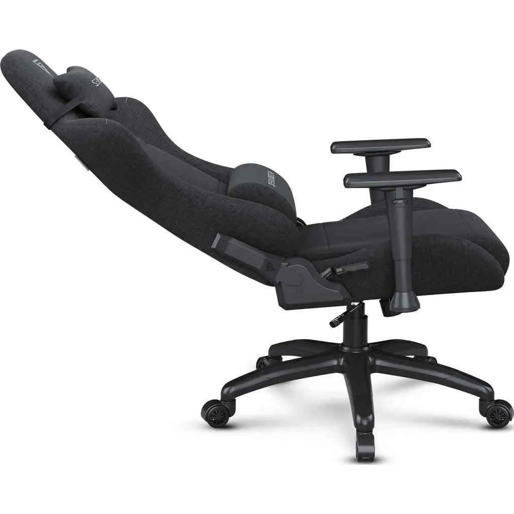 Геймерское кресло SENSE7 Spellcaster FUKU XL Fabric, черный