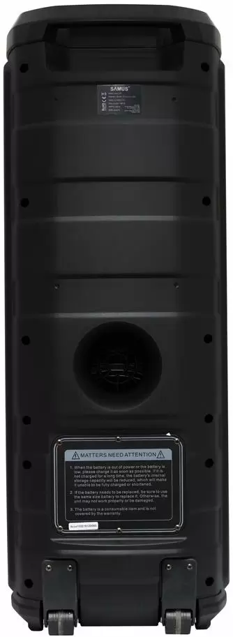 Boxă portabilă Samus Ibiza 10, negru