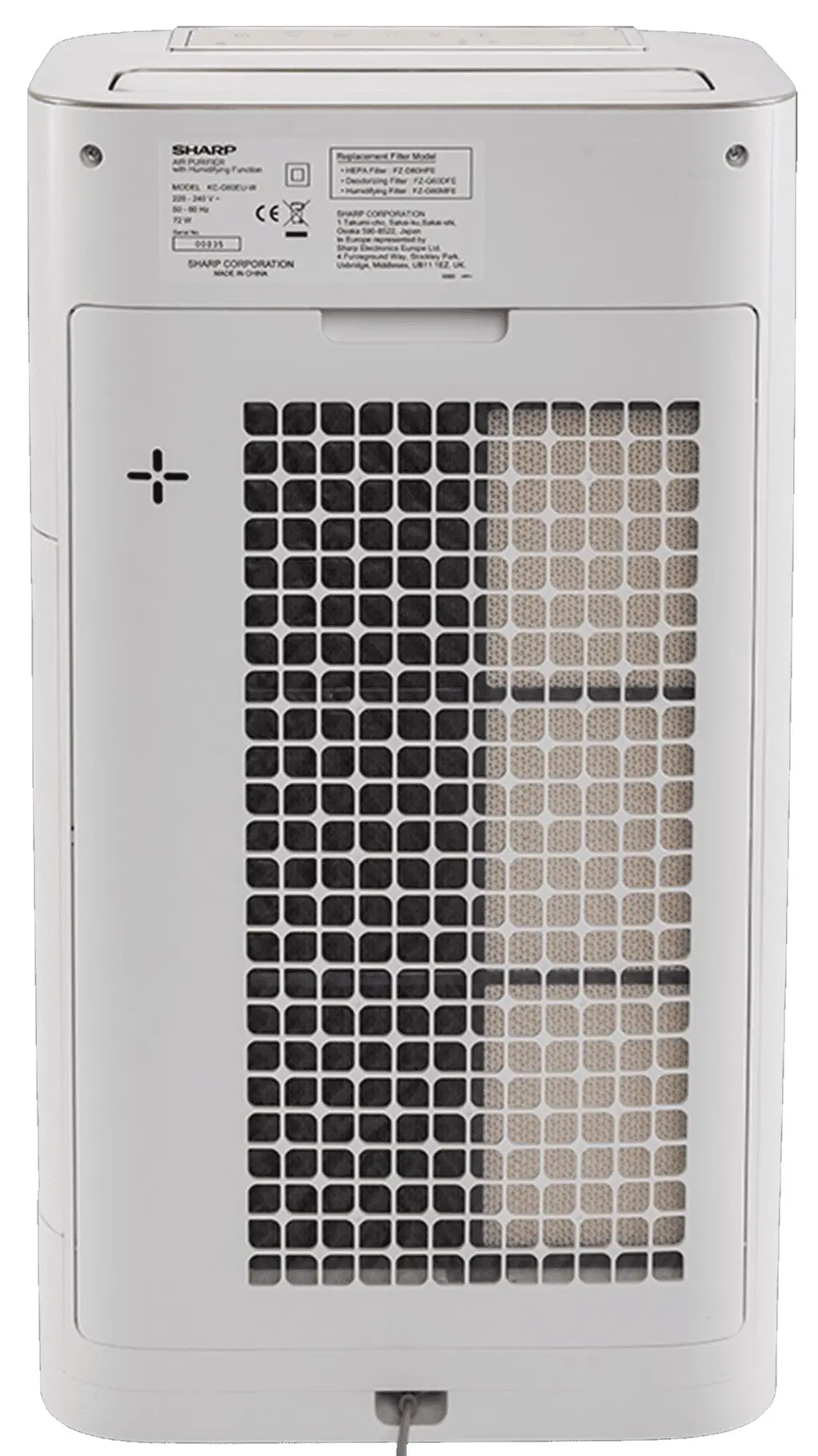 Purificator de aer Sharp KCG60EUW, alb