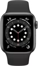 Умные часы Apple Watch Series 6 44mm, корпус из алюминия цвета «серый космос», спортивный ремешок
