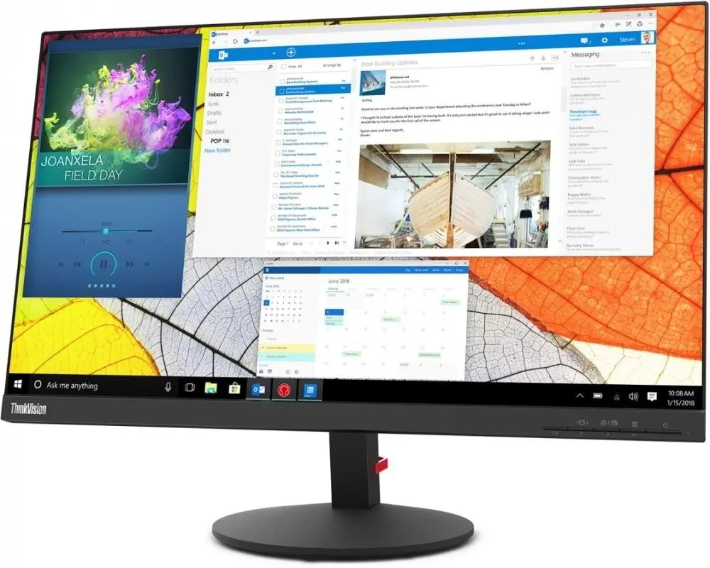 Monitor Lenovo S27q-10, negru
