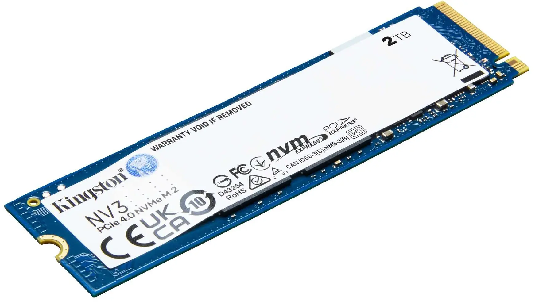 SSD накопитель Kingston NV3 M.2 NVMe, 2TB