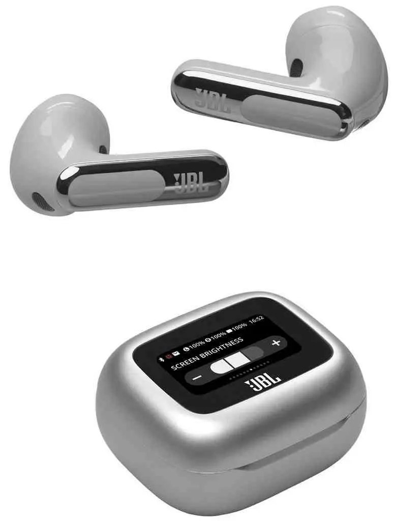 Наушники JBL LIVE Flex 3, серебристый