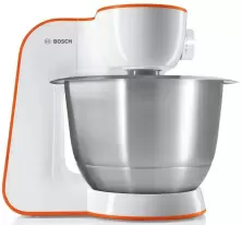 Robot de bucătărie Bosch MUM54I00, alb/portocaliu