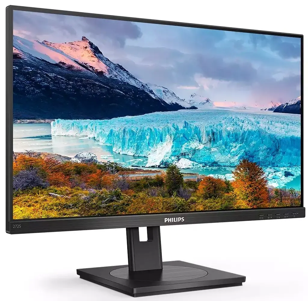 Монитор Philips 272S1AE, черный на tehnoparc.md Монитор Philips 272S1AE, черный