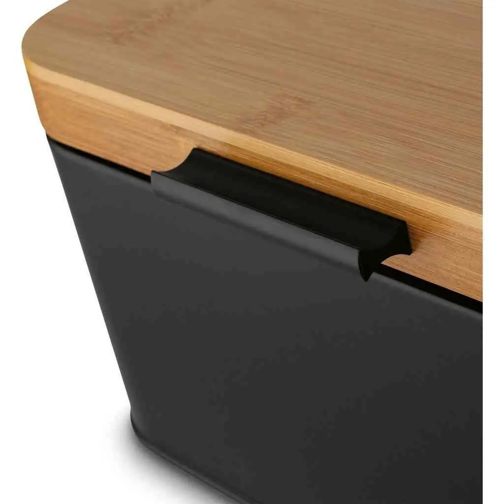 Coș pentru pâine Konighoffer Capri, negru pe tehnoparc.md Coș pentru pâine Konighoffer Capri, negru