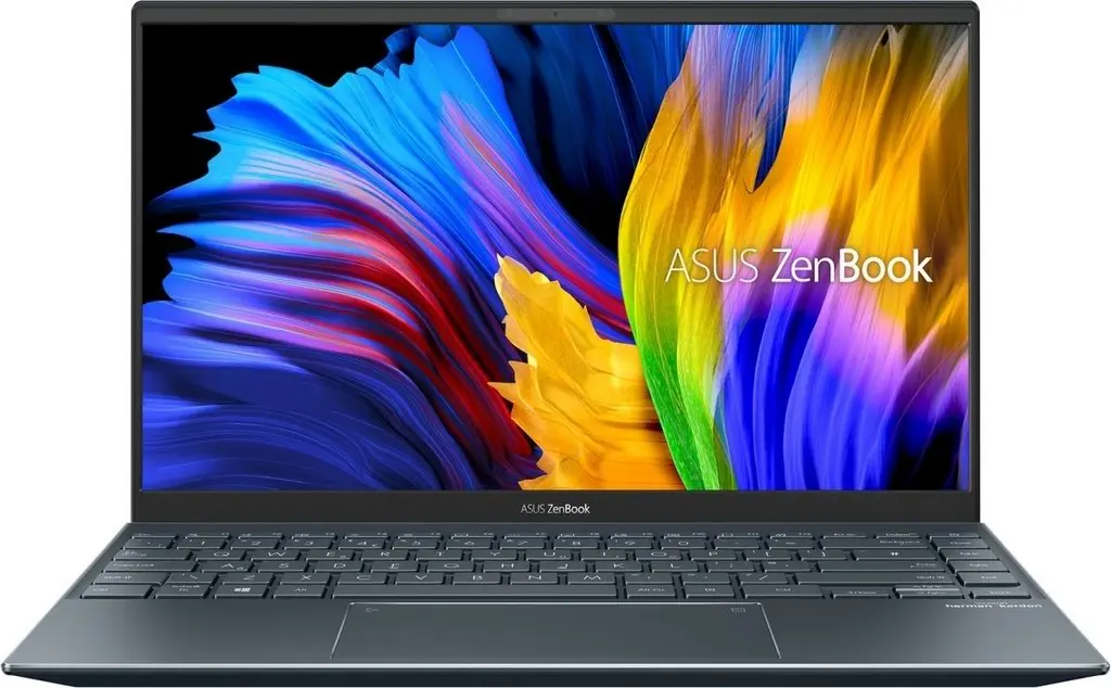 Laptop Asus Zenbook UM425QA (14"/FHD/Ryzen 7 5800H/16GB/512GB/AMD Radeon), gri