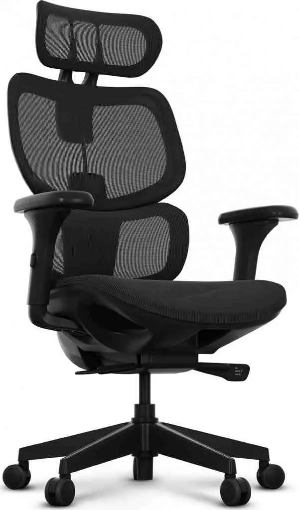 Scaun de birou SENSE7 Nobu, negru