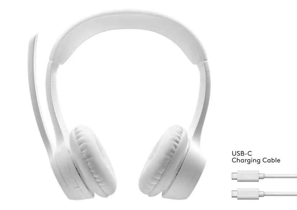 Наушники Logitech Zone 300, белый