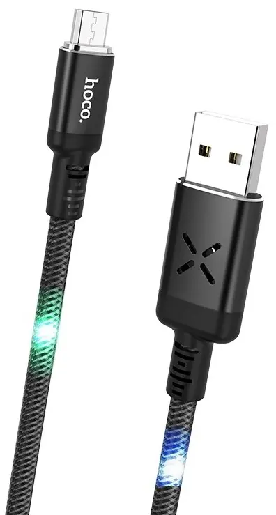 USB Кабель Hoco U63 Spirit For MicroUSB, черный