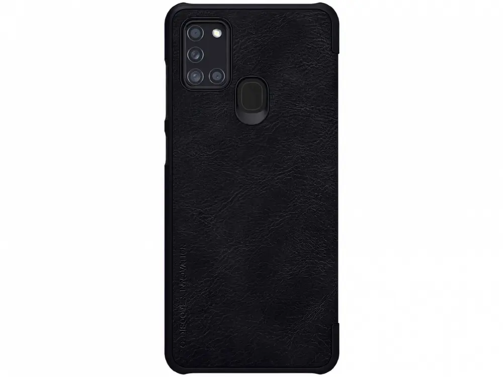 Husă de protecție Nillkin Galaxy A21s Qin LC, negru
