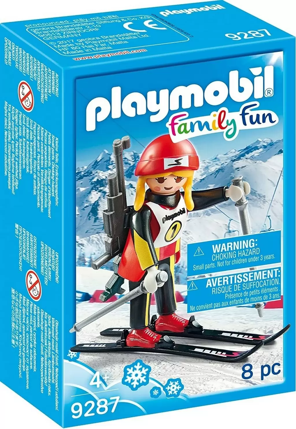 Set jucării Playmobil Female Biathlete