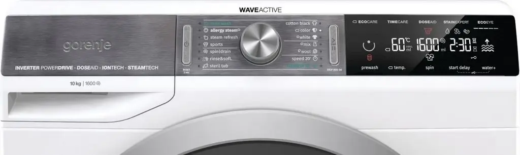 Maşină de spălat rufe Gorenje WS 168LNST, alb pe tehnoparc.md Maşină de spălat rufe Gorenje WS 168LNST, alb