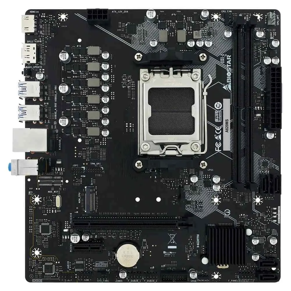 Материнская плата Biostar A620MS