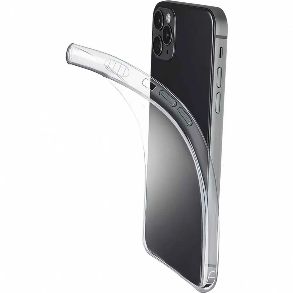 Чехол Cellularline Fine iPhone 12/12 Pro, прозрачный
