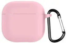 Husă pentru căști Helment Case Silicone Airpods 4 (AIRPOD4PK), roz pe tehnoparc.md Husă pentru căști Helment Case Silicone Airpods 4 (AIRPOD4PK), roz