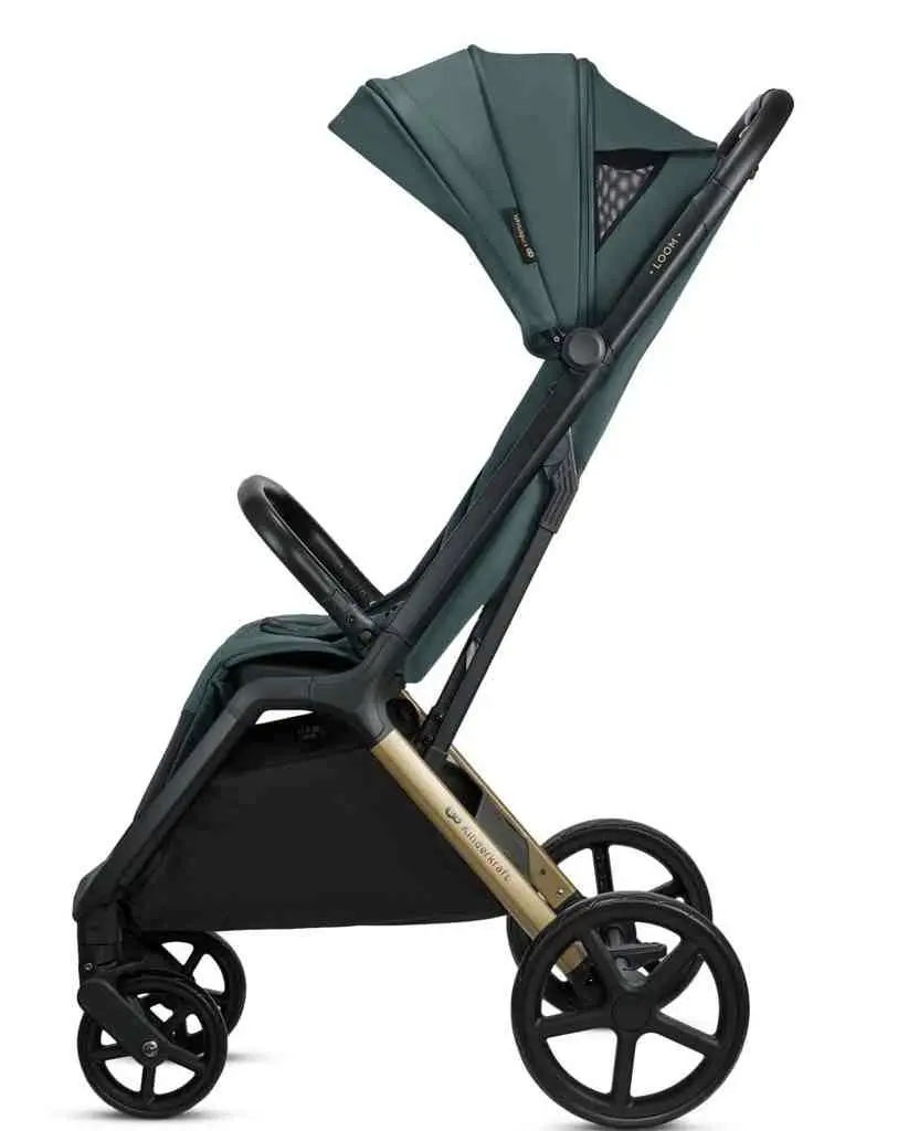Cărucior KinderKraft Loom Jade, verde pe tehnoparc.md Cărucior KinderKraft Loom Jade, verde