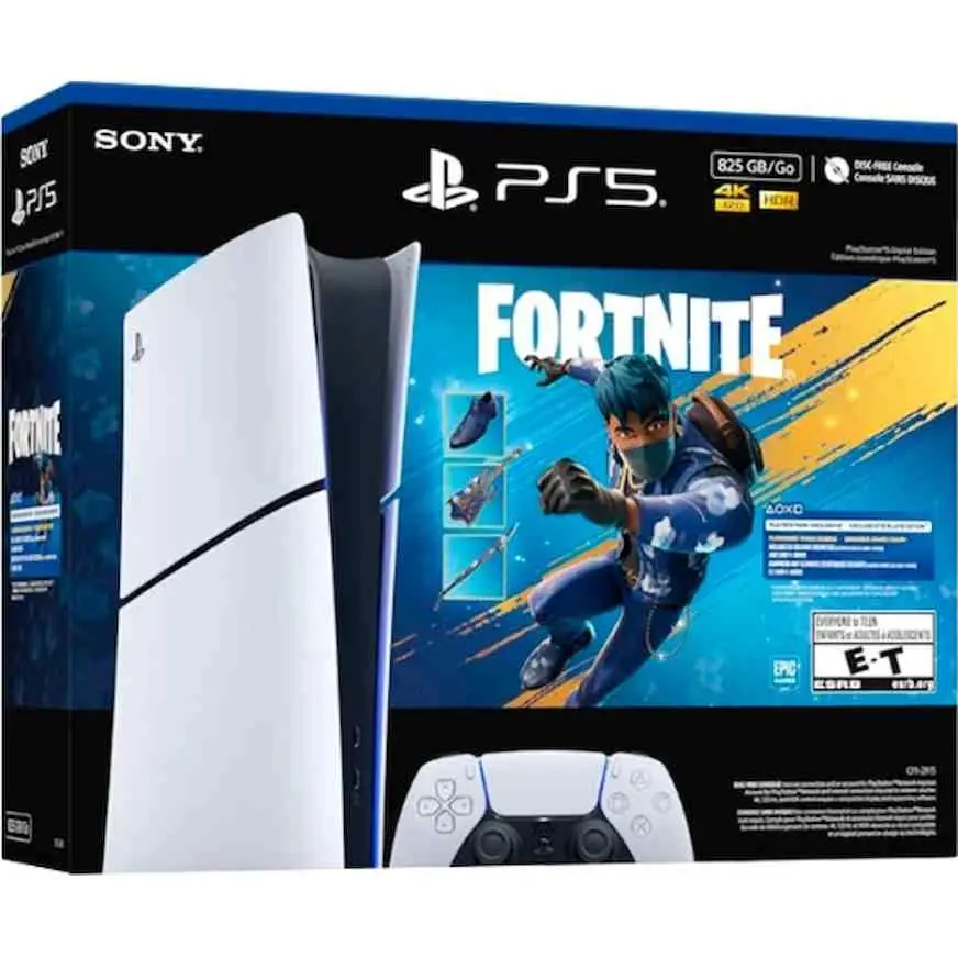 Consolă de jocuri Sony PlayStation 5 D Slim Digital Edition Bundle, alb pe tehnoparc.md Consolă de jocuri Sony PlayStation 5 D Slim Digital Edition Bundle, alb