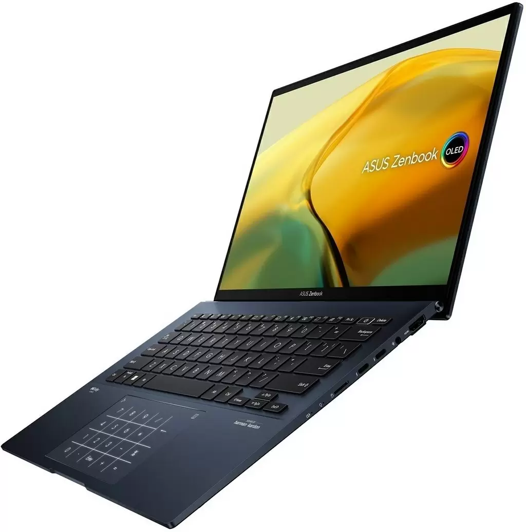 Ноутбук Asus Zenbook 14 UX3402ZA (14"/2.8K/Core i7-1260P/16GB/512GB/Intel Iris Xe/Win 11), синий