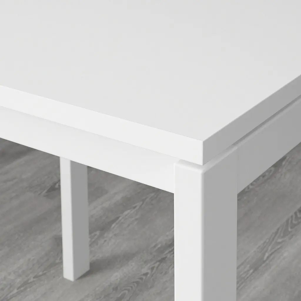 Masă IKEA Melltorp 75x75cm, alb