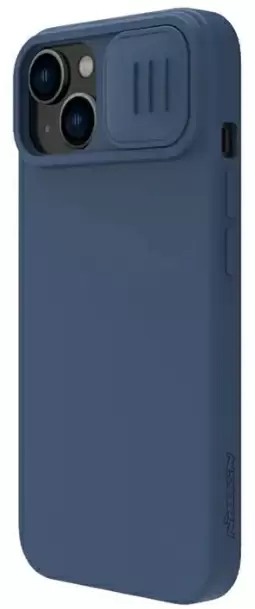 Чехол Nillkin Apple iPhone 14 Plus CamShield Silky Silicone Case, синий