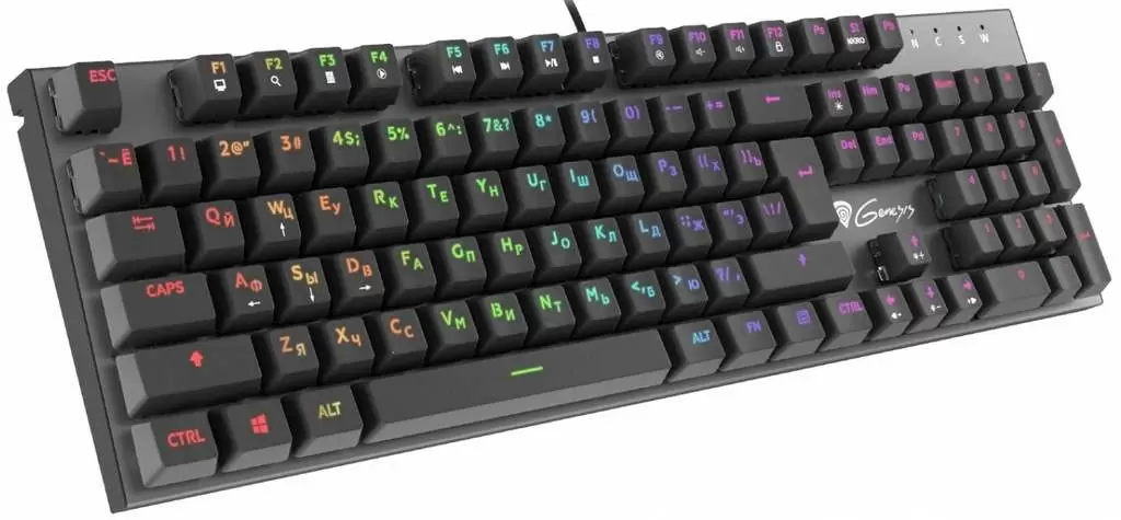 Клавиатура Genesis Thor 300 RGB Limited (RU), черный