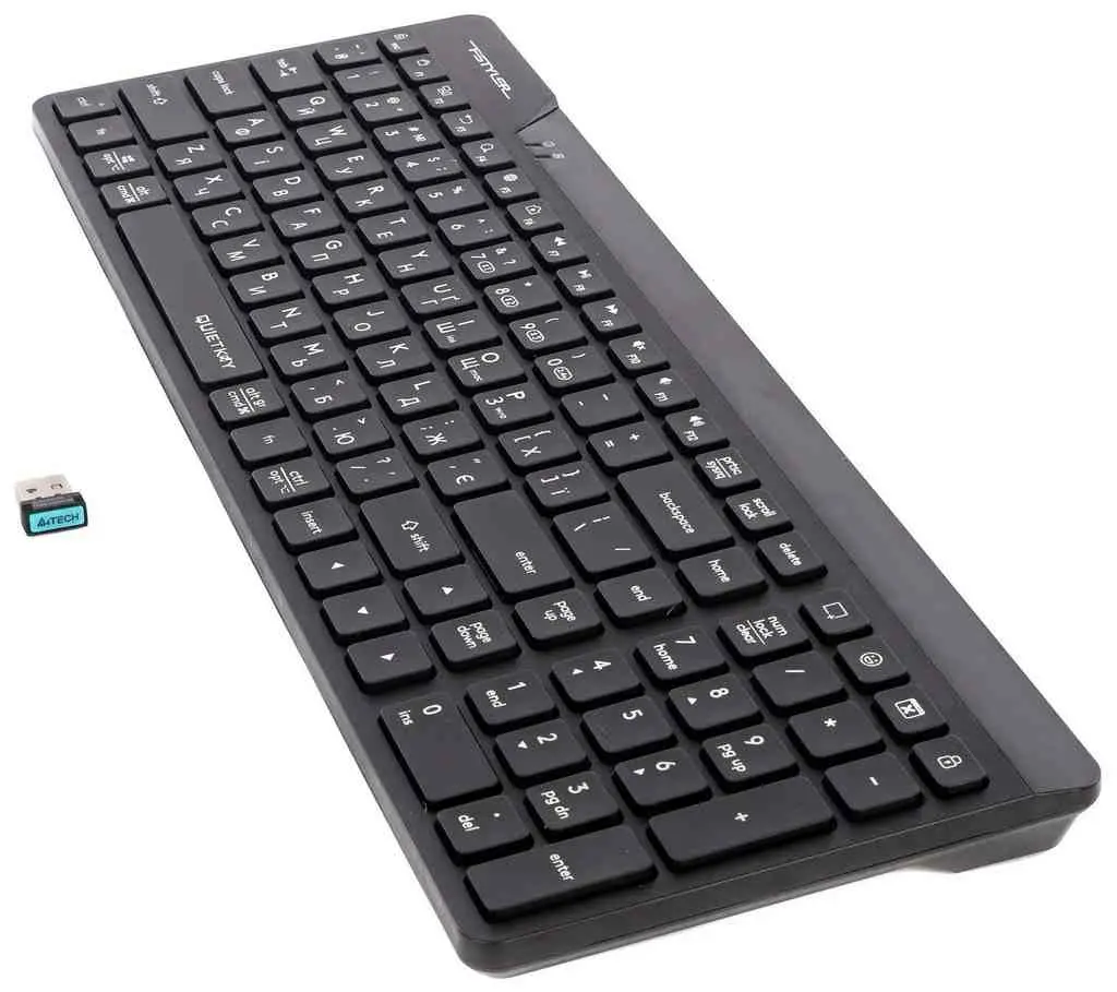 Клавиатура A4Tech FBK23 AS, черный