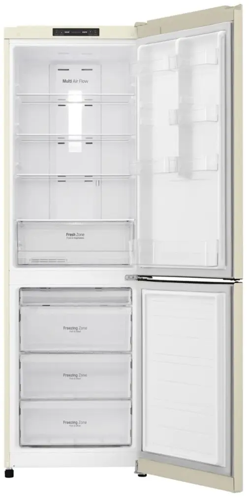 Холодильник LG GA-B419SEJL, бежевый